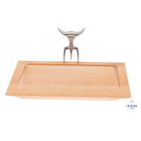 Planche à découper en bois de hêtre, Tridens