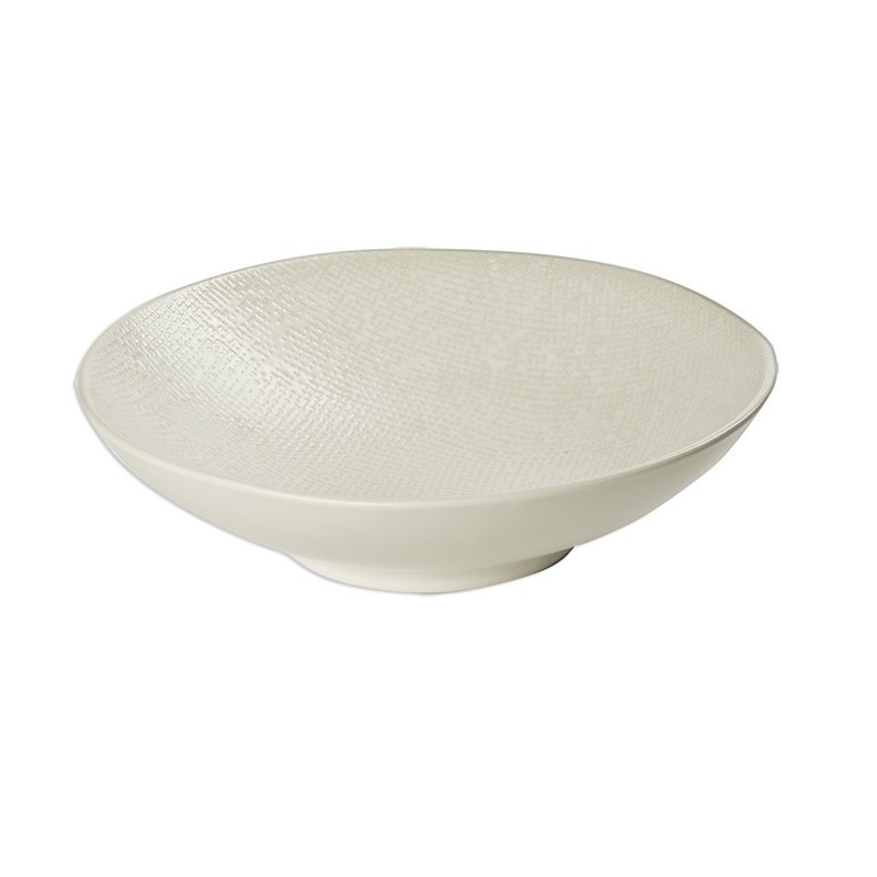 Table Passion - Service de table Vésuvio blanc, Table Passion Assiette creuse - Table Passion