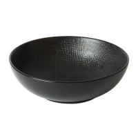 Saladier 24 cm Vésuvio Noir, Table Passion