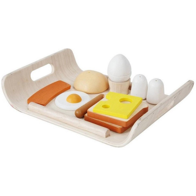 Plateau de petit déjeuner en bois, Plan Toys