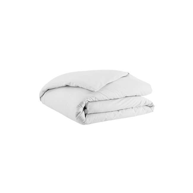 Housse de couette Tout Doux Blanc Glacé, Essix