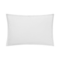 Taie D'oreiller En Soie 65x65 Vert Am Blanc Emily's Pillow - Maison