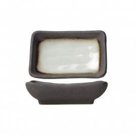 Coupelle rectangle en porcelaine 10.5 x 7 cm Stone, Cosy & Trendy