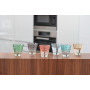 Coffret 6 verres optic couleur, LEonardo