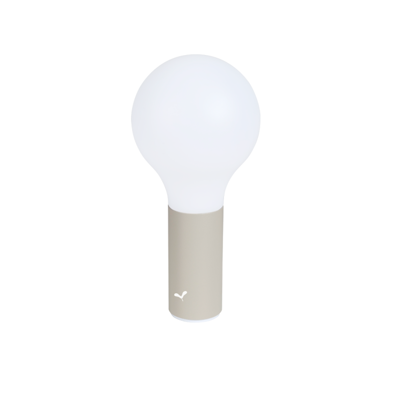 FERMOB - Lampe Aplô H24, Fermob Gris Argile - FERMOB