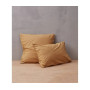 Taie d'oreiller Percale Marron cire, Sylvie Thiriez