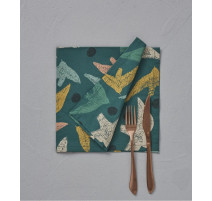 Serviette de table Petit Paradis Agave, Sylvie Thiriez