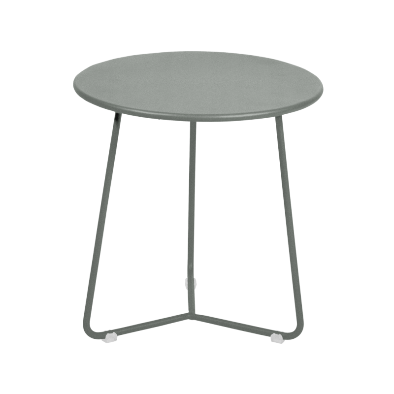 table d'appoint cocotte, fermob gris lapilli - fermob