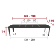 Table Ribambelle XL 3 allonges, Fermob