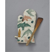 Gant de cuisine Petit Paradis Sable, Sylvie Thiriez