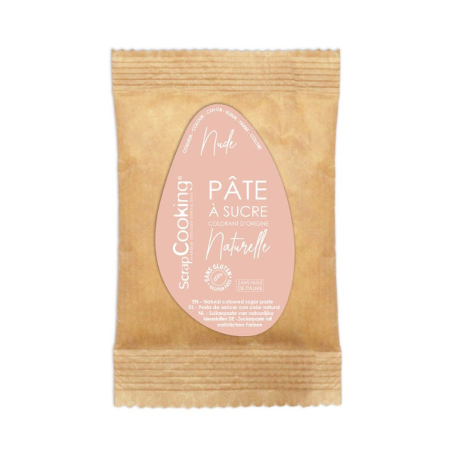 Pâte à sucre Nude Origine Naturelle 200G, Scrapcooking