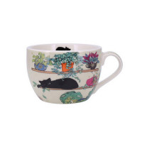 Tasse Jumbo 50 cl Chat Plantes, Kiub