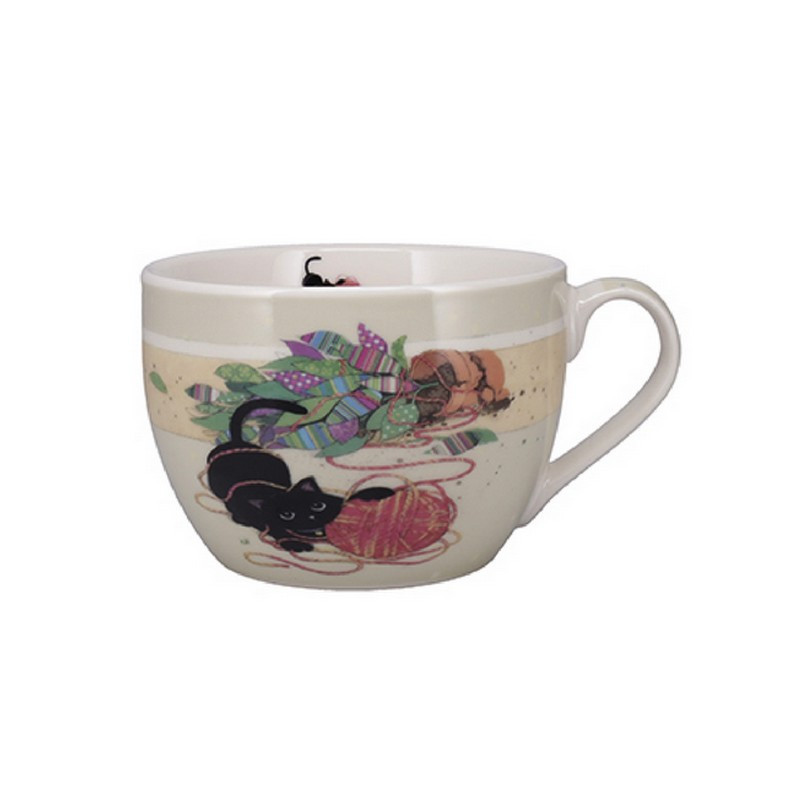 Kiub - Tasse Jumbo 50 cl Chat Pelote, Kiub - Kiub