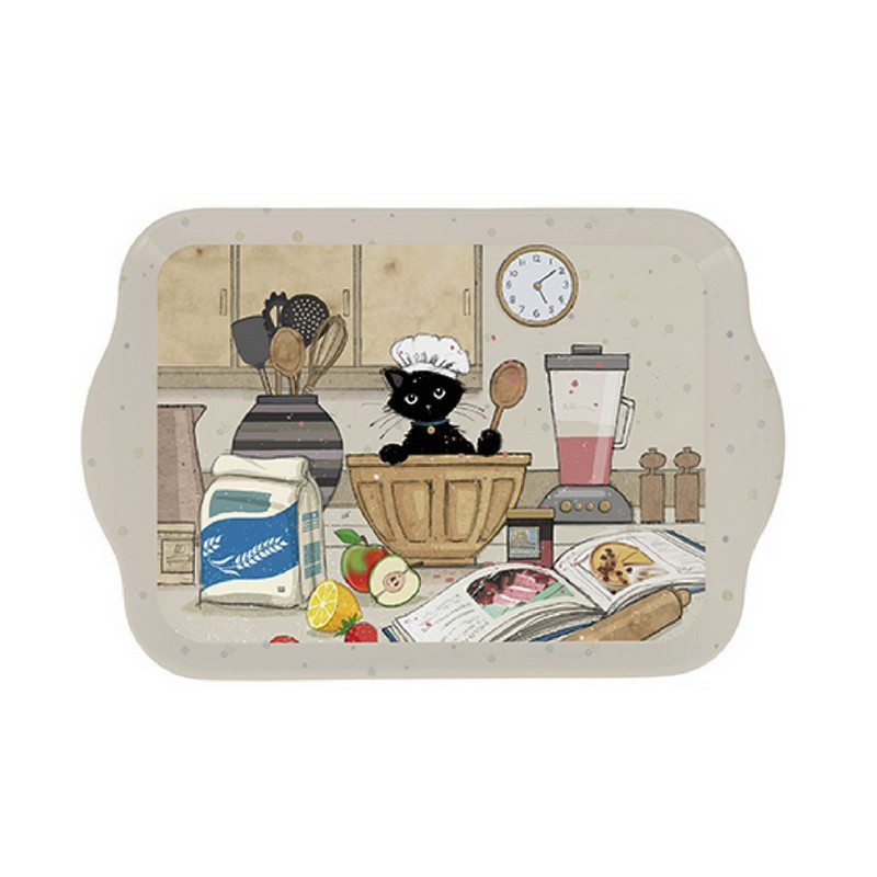 Kiub - Plateau en mélamine Chat Pâtissier, Kiub - Kiub