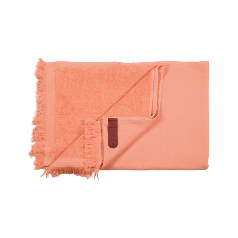 fouta color mix, fermob corail - fermob