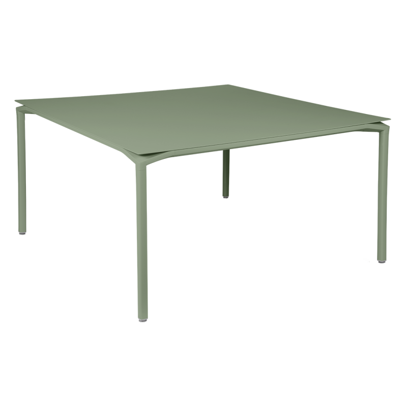 FERMOB - Table 140x140 cm Calvi, Fermob Cactus - FERMOB