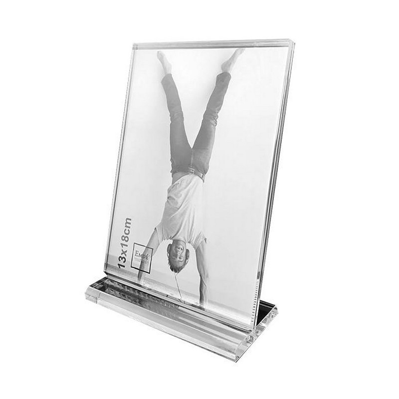 EMDE - Porte photo Plexi vertical, Emdé 13x18cm - EMDE