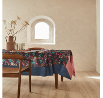 Nappe Taffetas Froissé Mazzo Navy, José Houel