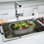 Passoire Rectangulaire Extensible Inox, KuchenProfi