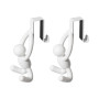 Lot de 2 patères Buddy Hook Blanc, Umbra