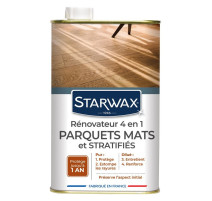 Rénovateur 4 en 1 Parquets Mats et Stratifiés, Starwax