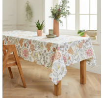 Nappe coton enduit Talisman Multicolore, Nydel Paris