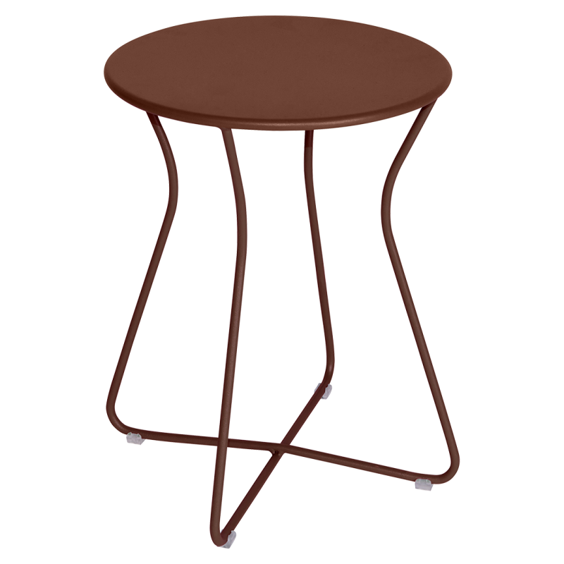 tabouret cocotte, fermob ocre rouge - fermob