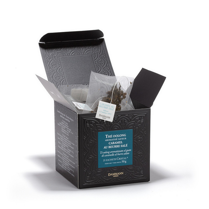 DAMMANN FRERES - Thé Oolong Caramel au beurre salé en sachets, Dammann Frères - DAMMANN FRERES