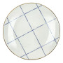 Assiette plate Anafi Bleu, Pomax