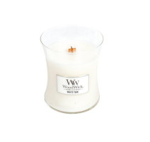 Bougie parfumée Teck blanc, Woodwick