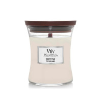 Bougies parfumées teck blanc, Woodwick