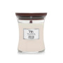 Bougies parfumées teck blanc, Woodwick