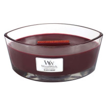 Bougie parfumée Ellipse Black Cherry, Woodwick