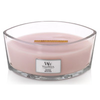 Bougie parfumée Ellipse Bois de Rose, Woodwick