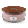 Bougie parfumée Ellipse Bois de Rose, Woodwick