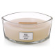 Bougie parfumée Ellipse Miel Blanc, Woodwick