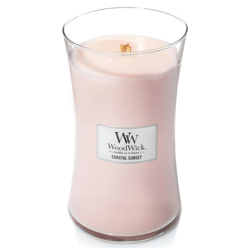 Bougie parfumée Coucher de Soleil, Woodwick Grand Modèle - Woodwick