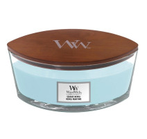 Bougie parfumée Ellipse noix de coco des iles, Woodwick