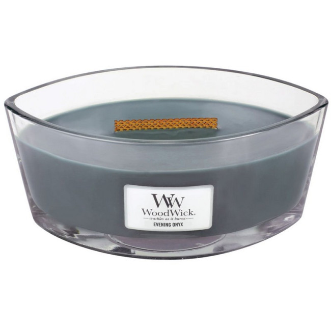 Bougie parfumée Ellipse Nuit d'Onyx, Woodwick