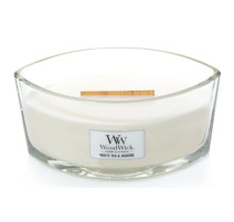 Bougie parfumée Ellipse Thé blanc & Jasmin, Woodwick