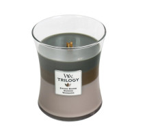 Bougie Trilogy Chalet Cosy, WoodWick