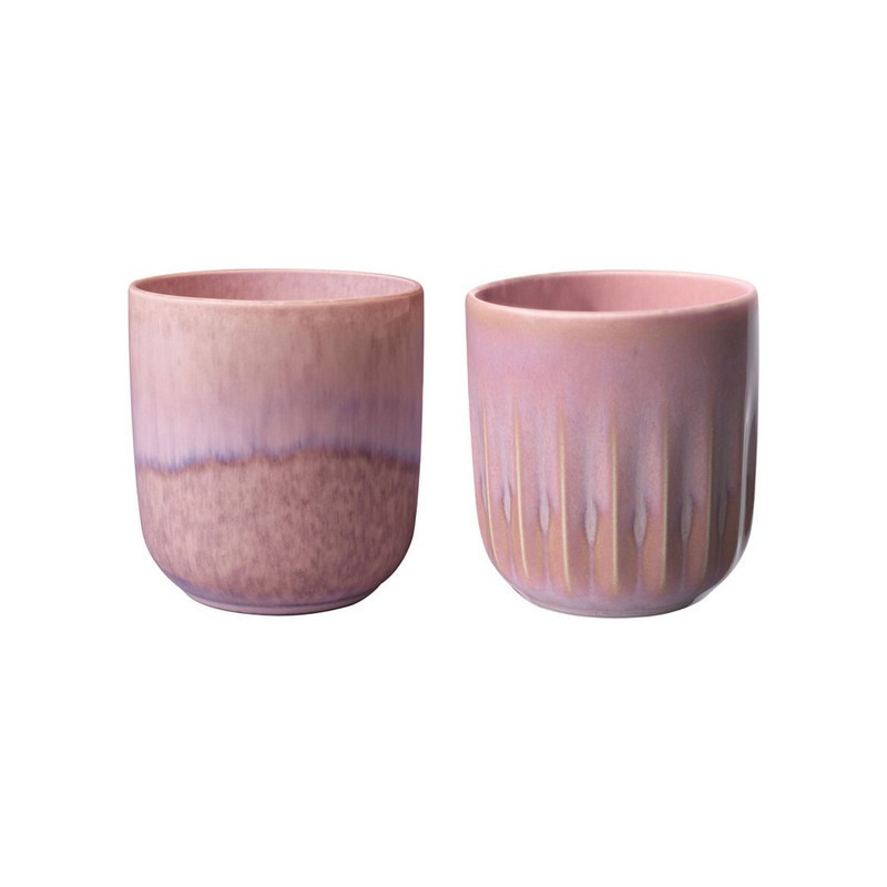 Villeroy & Boch - Coffret 2 mugs 35 cl Perlemor Coral, Villeroy & Boch - Villeroy & Boch
