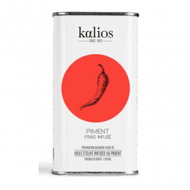 Huile d'Olive infusée au Piment, Kalios