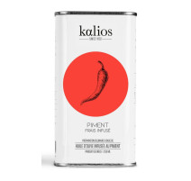 Huile d'Olivie infusée au Piment, Kalios