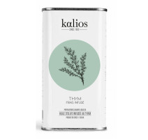 Huile d'Olive Infusée au Thym, Kalios