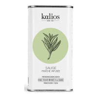 Huile d'Olive Infusée à la Sauge, Kalios