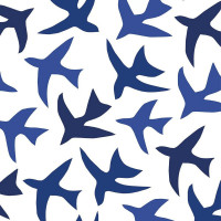 20 serviettes en papier Maritime Birds, PaperProduct Design