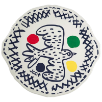 Plat à gâteaux L'archipel Sentimal, Faïencerie de Gien