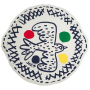 Plat à gâteaux L'archipel Sentimal, Faïencerie de Gien