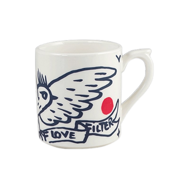 Mug Oiseau 25 cl L'archipel Sentimal, Faïencerie de Gien